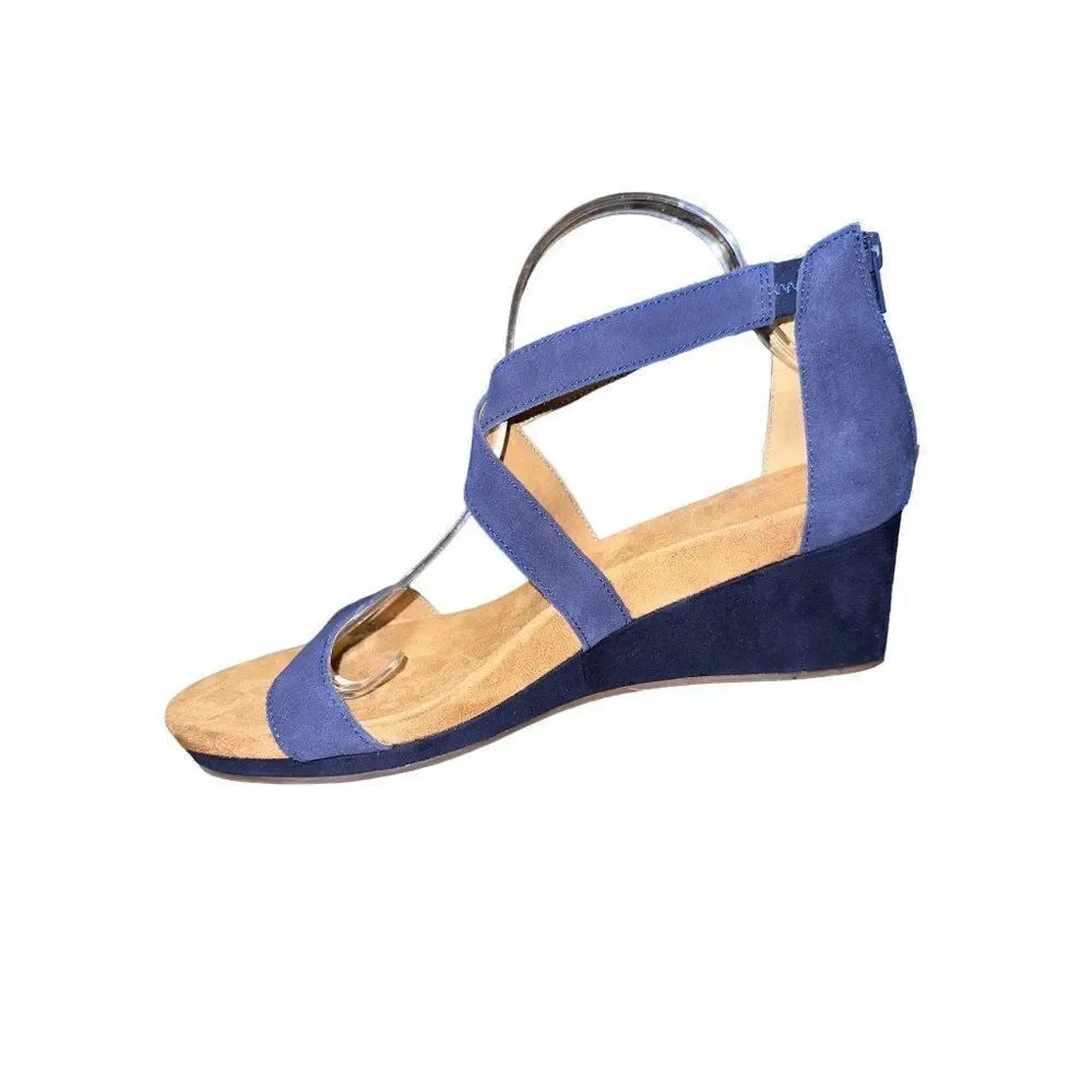 Lucky Brand Women's Kenadee Wedge Sandal Size 11‎